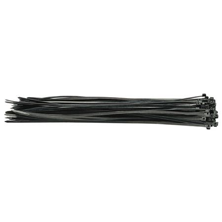 Draper 70400 Black Cable Ties (100 pieces)