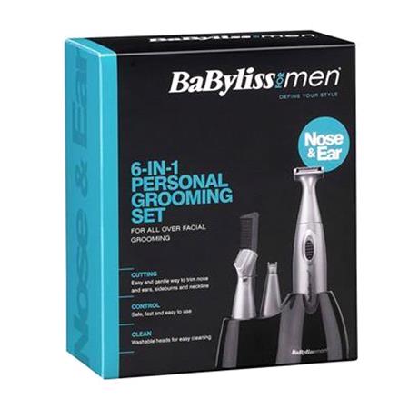 BaByliss Men 6 in 1 Grooming Kit