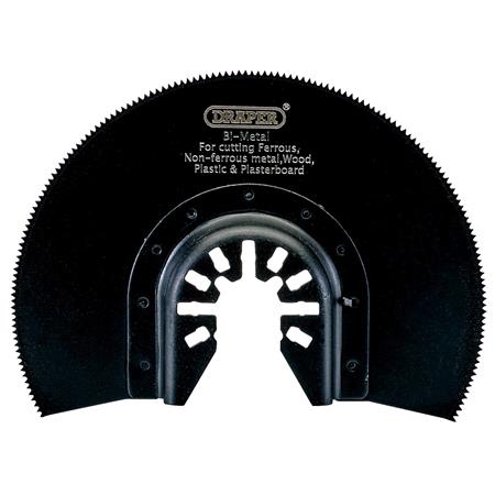 Draper 70457 Oscillating Multi Tool Plunge Cutting Blade, 88mm