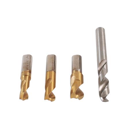 Spot Weld Drill Bits   Set of 4