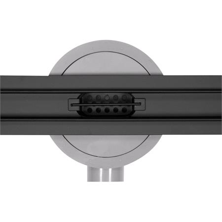 LINEAR DRAIN SLIM BLACK 50 CM