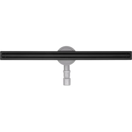 LINEAR DRAIN SLIM BLACK 90 CM