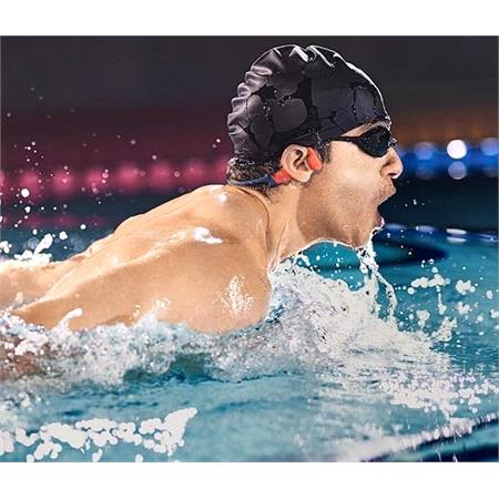 SHOKZ OpenSwim Pro True Wireless Headphones   Red