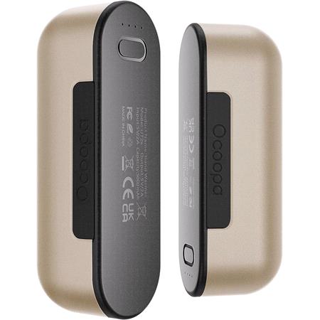 Ocoopa UT2s Double Rechargeable Hand Warmers and Power Banks 10000mAh   Gold