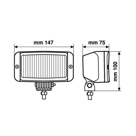 Prox, Driving Light   White