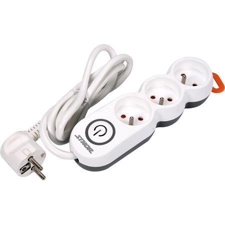 POWER STRIP W. GROUND 3S 1,5M