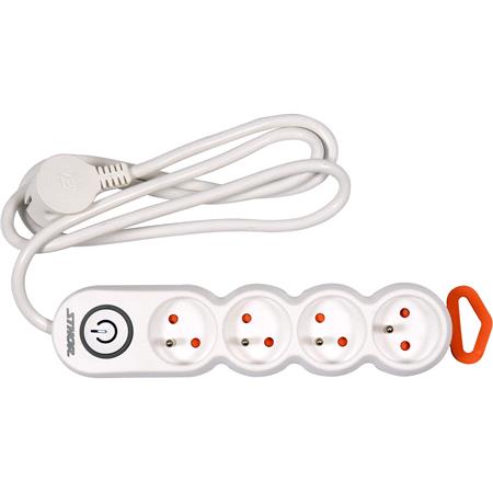 POWER STRIP W. GROUND 4S 1,5M