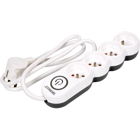 POWER STRIP W. GROUND 4S 1,5M