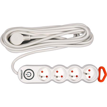 POWER STRIP W. GROUND 4S 5M
