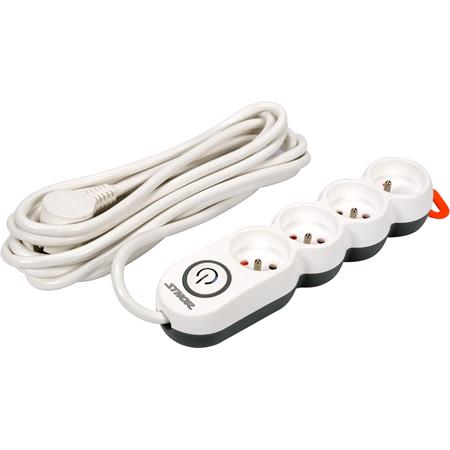 POWER STRIP W. GROUND 4S 5M