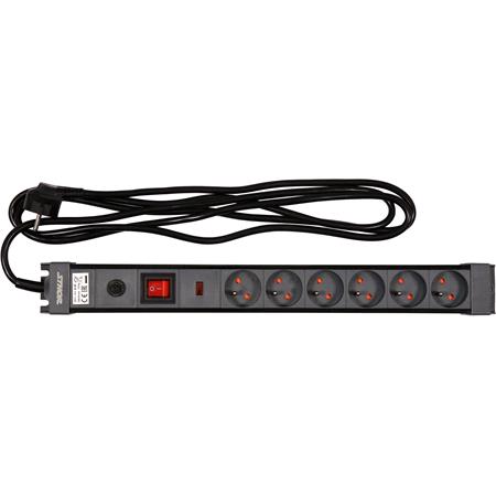 SURGE PROTECTOR POWER STRIP W.G. 6S 3M