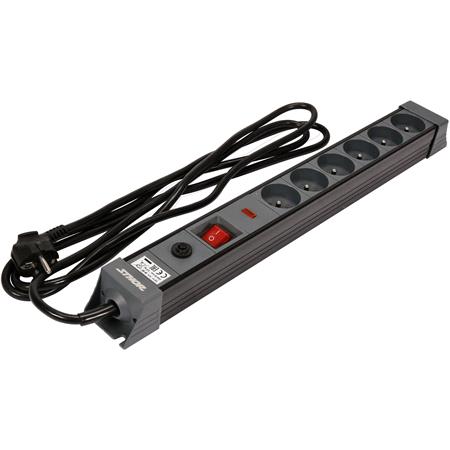 SURGE PROTECTOR POWER STRIP W.G. 6S 3M