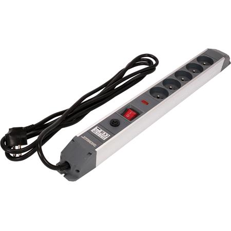 SURGE PROTEC POWER STRIP W.G. 5S 3M ALU