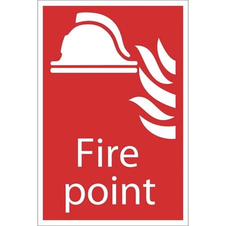 Draper 72445 'Fire Point' Fire Equipment Sign