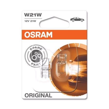 Osram Original W21W 12V Bulb    Twin Pack