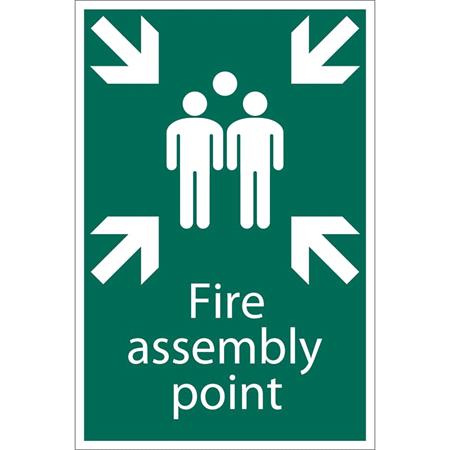 Draper 72463 'Fire Assembly Point' Safety Sign
