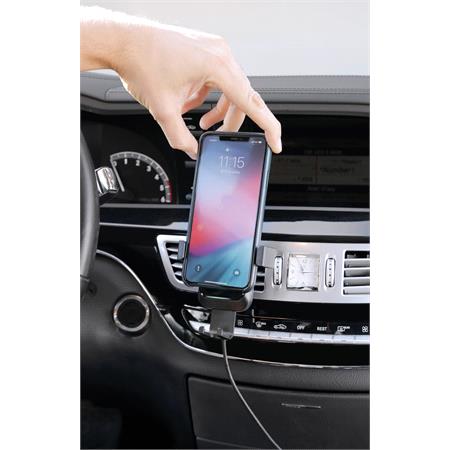 Lampa Graviton Wireless Airvent Phone Holder with Wireless Charger