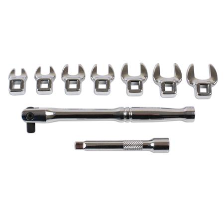 Flare Nut Wrench Set 1/4 Sq Dr   Pack of 9
