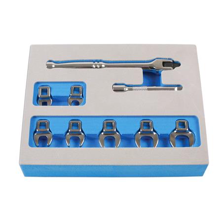 Flare Nut Wrench Set 1/4 Sq Dr   Pack of 9