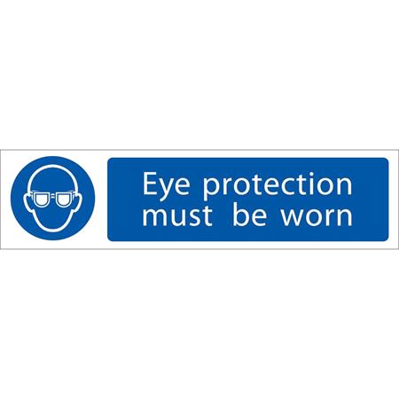 Draper 73085 'Eye Protection' Mandatory Sign