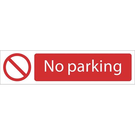 Draper 73163 'No Parking' Prohibition Sign