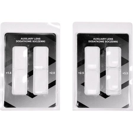 ACRYLIC LENSES WITH PLASTIC FRAME AND HE