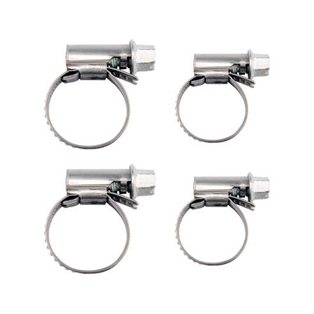 HOSE CLIP 1/2" 3/4" 12 20MM 16 25MM 4PCS