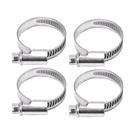HOSE CLIP SET 4PCS 12 22MM