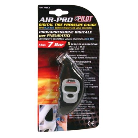 Air Pro, digital tire pressure gauge