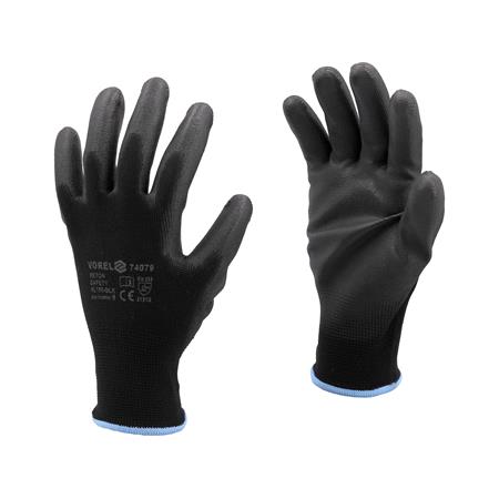 WORKING GLOVES, BLACK 9"
