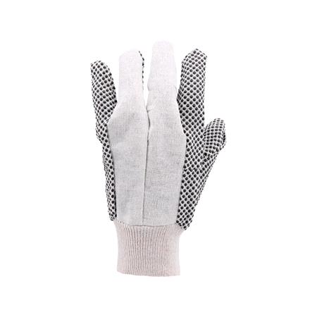 GARDENING GLOVES, PVC DOTS 10"