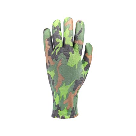 GARDEN GLOVES MILITARY PRINTING A 8"