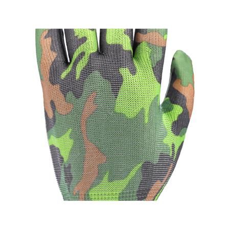 GARDEN GLOVES MILITARY PRINTING A 8"