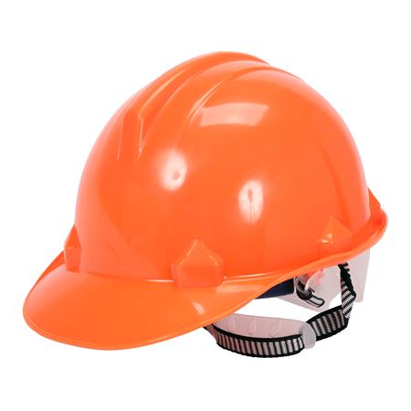 SAFETY HELMET ORANGE HDPE