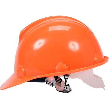 SAFETY HELMET ORANGE HDPE