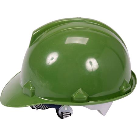 SAFETY HELMET GREEN HDPE