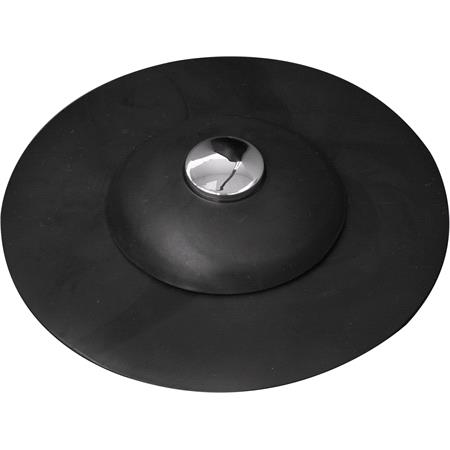 SILICONE PLUG WITH STRAINER BLACK