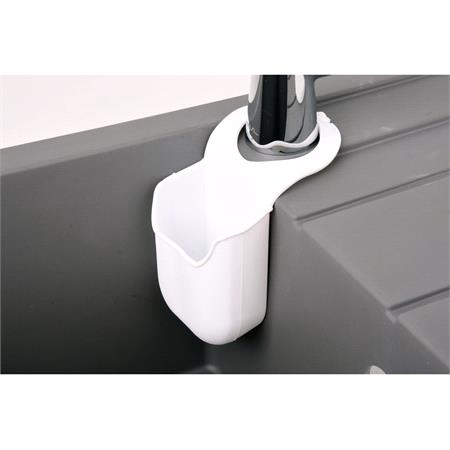 SINK SPONGE HOLDER WHITE