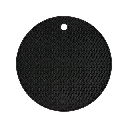 SILICONE MAT FOR HOT POT BLACK