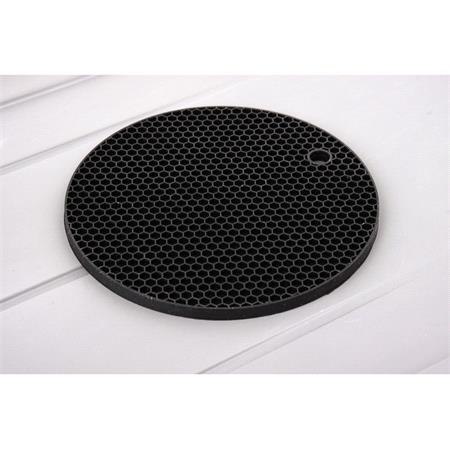 SILICONE MAT FOR HOT POT BLACK