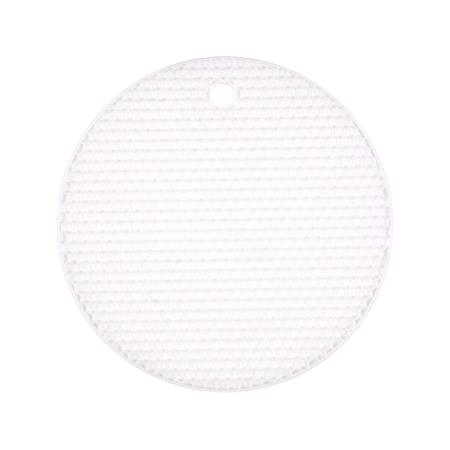 SILICONE MAT FOR HOT POT WHITE