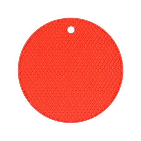 SILICONE MAT FOR HOT POT RED