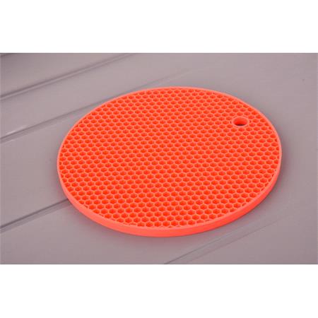 SILICONE MAT FOR HOT POT RED