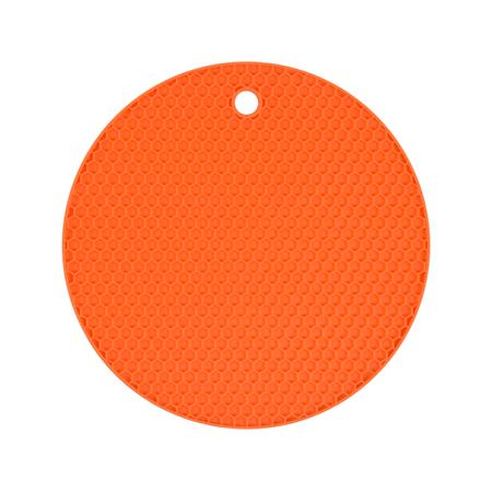 SILICONE MAT FOR HOT POT ORANGE
