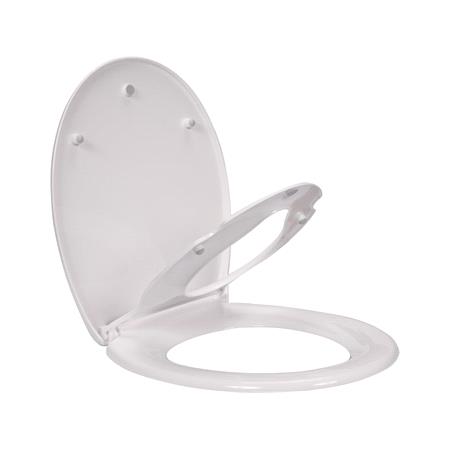 TOILET SEAT 2IN1 PP O SOFT CLOSE