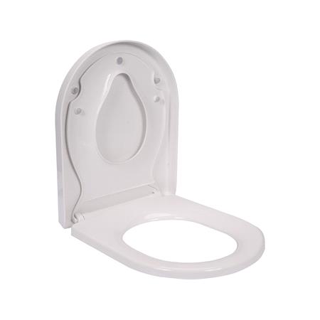 TOILET SEAT 2IN1 PP D SOFT CLOSE