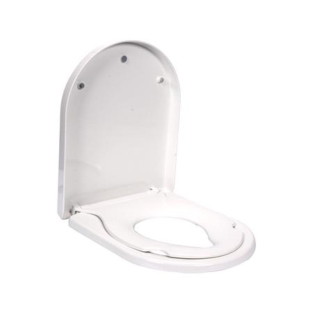 TOILET SEAT 2IN1 PP D SOFT CLOSE