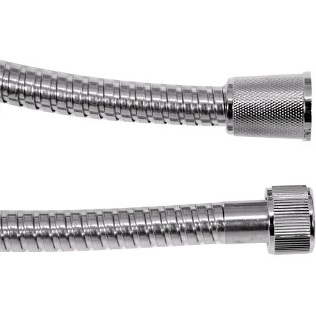 SHOWER HOSE 1.5M DOUBLE LOCK POLISHED