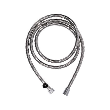 SHOWER HOSE 2.0M DOUBLE LOCK POLISHED