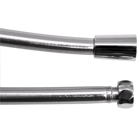 SHOWER HOSE 1.5M PVC EXTRA SILVER